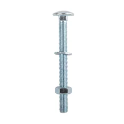 Homebase Zinc Plated Coach Bolt M10 110mm 2 Pack -COMMAND Sales Store 13150494 1424920814637532
