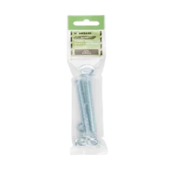 Homebase Zinc Plated Coach Bolt M10 110mm 2 Pack -COMMAND Sales Store 13150494 1634920814700022
