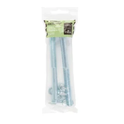 Homebase Zinc Plated Coach Bolt M12 200mm 2 Pack -COMMAND Sales Store 13150502 1984920814719795