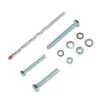 Homebase Zinc Plated Nut Bolt Kit With Drill Bit Assorted 105 Pack