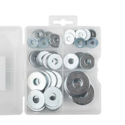 Homebase Zinc Plated Repair Washer KIT Assorted 65 Pack -COMMAND Sales Store 13150513 5584907615268483
