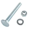 Homebase Zinc Plated Coach Bolt M12 100mm 2 Pack