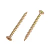 Homebase Yellow Zinc Plated Bugle Head Deck Screw 4 X 50mm 50 Pack