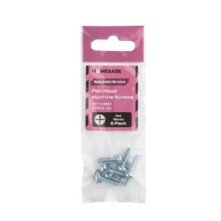 Homebase Zinc Plated Machine Screw Pan Head M4 16mm 5 Pack -COMMAND Sales Store 13151092 3744920815050866