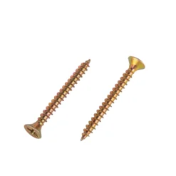 Homebase Yellow Zinc Plated Loft Pack 4 X 40mm 200 Pack