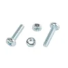 Homebase Zinc Plated Machine Screw Pan Head M6 25mm 5 Pack