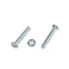 Homebase Zinc Plated Machine Screw M4 25mm 5 Pack
