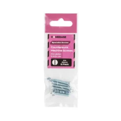Homebase Zinc Plated Machine Screw M4 25mm 5 Pack -COMMAND Sales Store 13151111 6564907615864925