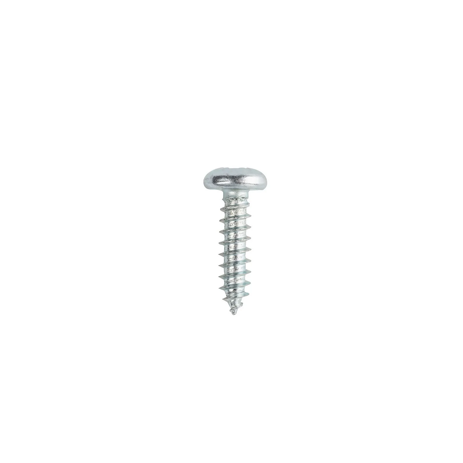 Homebase Zinc Plated Self Tapping Screw Pan Head 5 X 16mm 10 Pack 2 Homebase Zinc Plated Self Tapping Screw Pan Head 5 X 16mm 10 Pack - Image 2