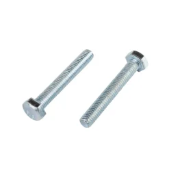 Homebase Zinc Plated Set Screw Hex Head M6 40mm 10 Pack