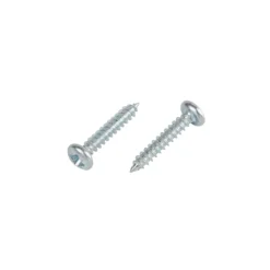 Homebase Zinc Plated Self Tapping Screw Pan Head 4 X 20mm 10 Pack