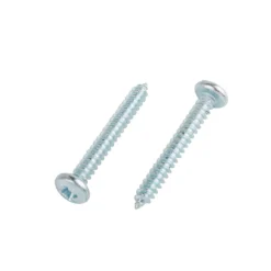 Homebase Zinc Plated Self Tapping Screw Pan Head 4 X 30mm 10 Pack