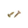 Homebase Yellow Zinc Plated Single Thread Screw 3 X 16mm 25 Pack