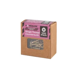 Homebase Yellow Zinc Plated Single Thread Screw 4 X 20mm 100 Pack -COMMAND Sales Store 13151172 1924920815485935