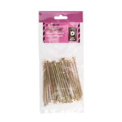 Homebase Yellow Zinc Plated Single Thread Screw 5 X 100mm 25 Pack -COMMAND Sales Store 13151176 1064920815799408