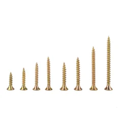 Homebase Yellow Zinc Plated Single Thread Screw Kit Assorted 300 Pack -COMMAND Sales Store 13151188 1284907616481218