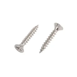 Homebase Stainless Steel Single Thread Screw 4 X 25mm 25 Pack