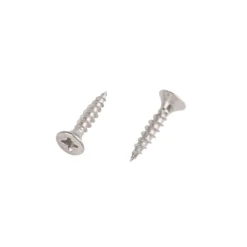 Homebase Stainless Steel Single Thread Screw 4 X 20mm 25 Pack