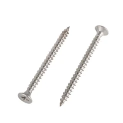 Homebase Stainless Steel Single Thread Screw 4 X 50mm 25 Pack