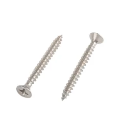 Homebase Stainless Steel Single Thread Screw 4 X 40mm 100 Pack