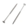 Homebase Stainless Steel Single Thread Screw 5 X 100mm 25 Pack