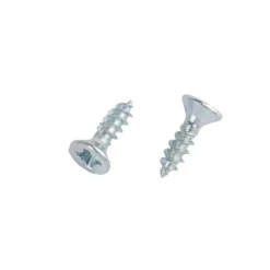 Homebase Zinc Plated Twin Thread Screw 3.5 X 12mm 25 Pack