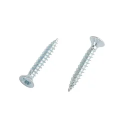 Homebase Zinc Plated Twin Thread Screw 3.5 X 25mm 25 Pack
