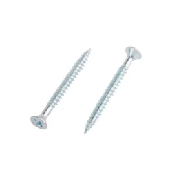 Homebase Zinc Plated Twin Thread Screw 3.5 X 40mm 25 Pack