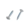 Homebase Zinc Plated Twin Thread Screw 4 X 25mm 25 Pack