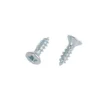 Homebase Zinc Plated Twin Thread Screw 3.5 X 12mm 100 Pack