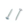 Homebase Zinc Plated Twin Thread Screw 5 X 30mm 25 Pack