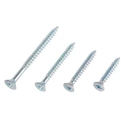Homebase Zinc Plated Twin Thread Screw KIT Assorted 500 Pack