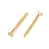 Homebase Brass Wood Screw Countersunk 5 X 40mm 10 Pack