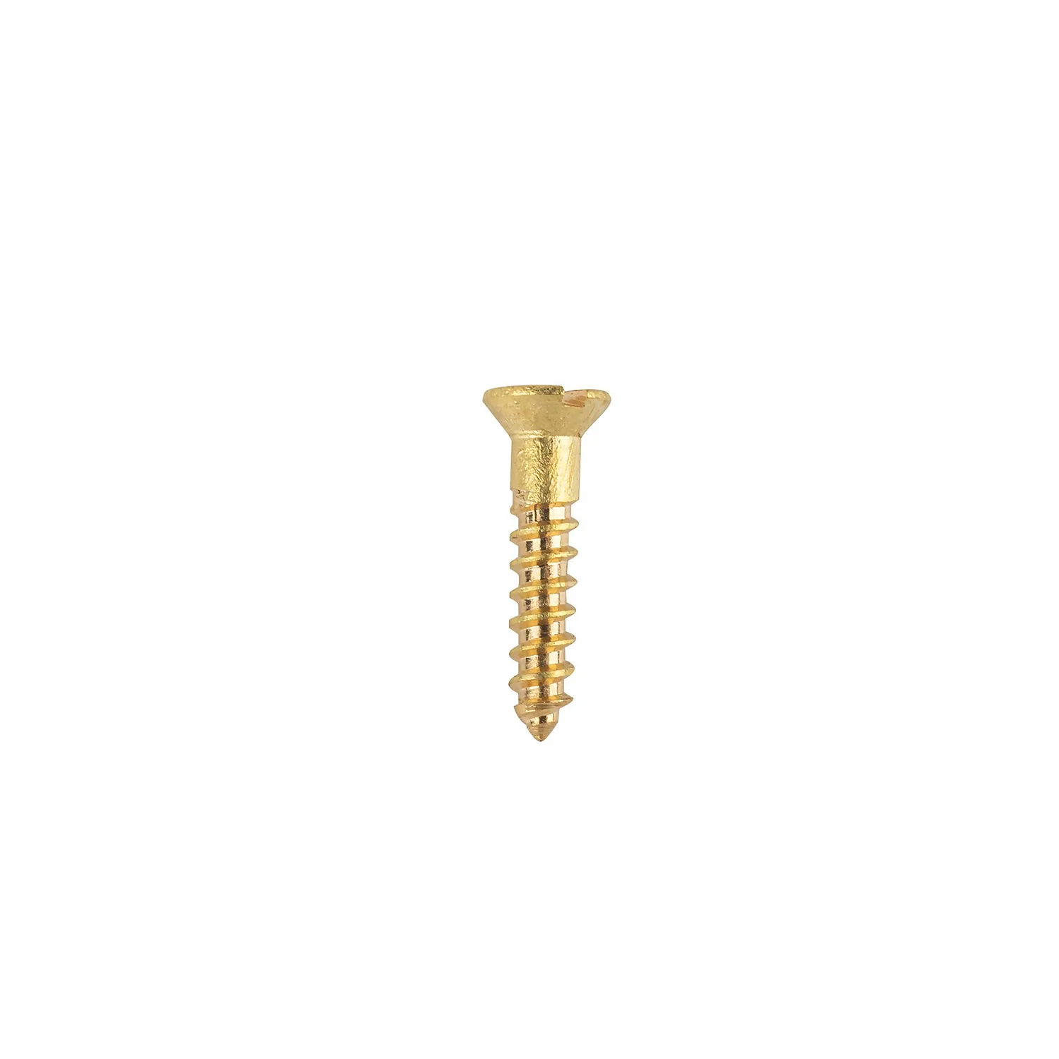Homebase Brass Wood Screw Countersunk 2.5 X 12mm 10 Pack 2 Homebase Brass Wood Screw Countersunk 2.5 X 12mm 10 Pack - Image 2