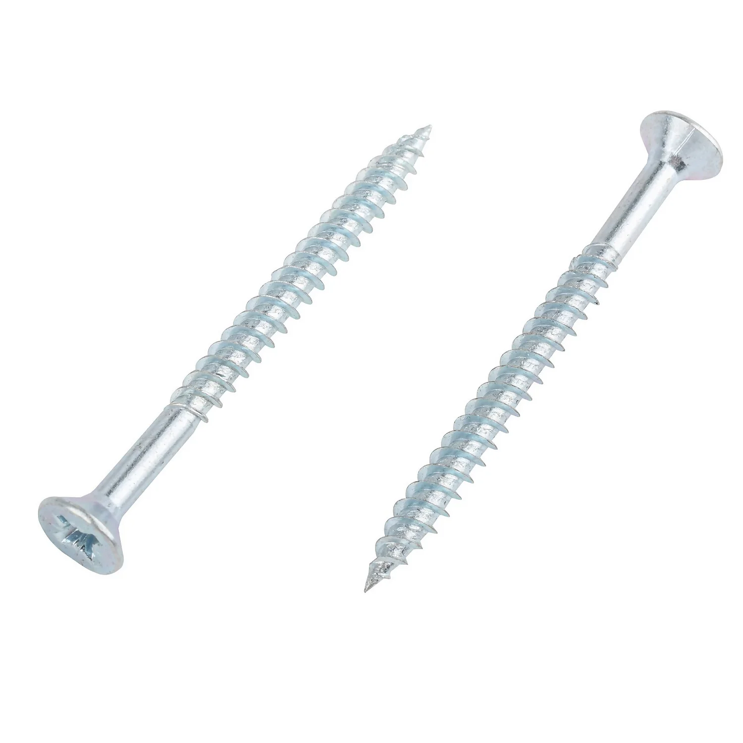 Homebase Zinc Plated Wood Screw Countersunk 6 X 50mm 10 Pack 1 Homebase Zinc Plated Wood Screw Countersunk 6 X 50mm 10 Pack