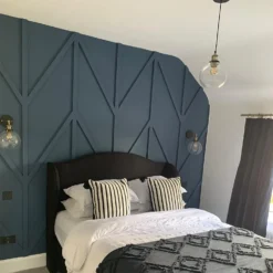 Slim Shaker Wall Panelling 1.2m (H) 1220mm X (W) 50mm X (D) 9mm - 10 Panel Pack -COMMAND Sales Store 13608060 3514938641768781