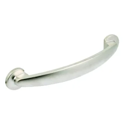 None 128mm Bow Handle With Foot - Matt Nickel