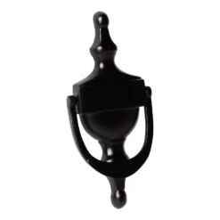 Victorian Door Knocker - Matt Black