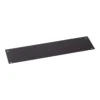 Victorian Door Push Plate 300 X 75 X 1mm - Matt Black