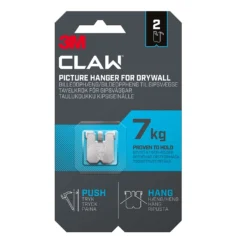 3M CLAW Drywall Picture Hanger 2 Pack - 7kg -COMMAND Sales Store 13888628 1954971100778460