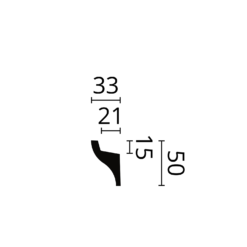 Decoflair CL11 Indirect Lighting Cornice Roomkit - 16 M X 50 X 33 Mm -COMMAND Sales Store 13948646 1304991565941247