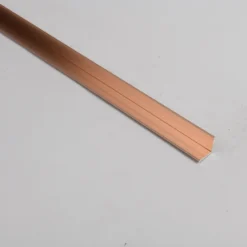 Equal Angle Rose Gold Aluminium Profile 2.5m